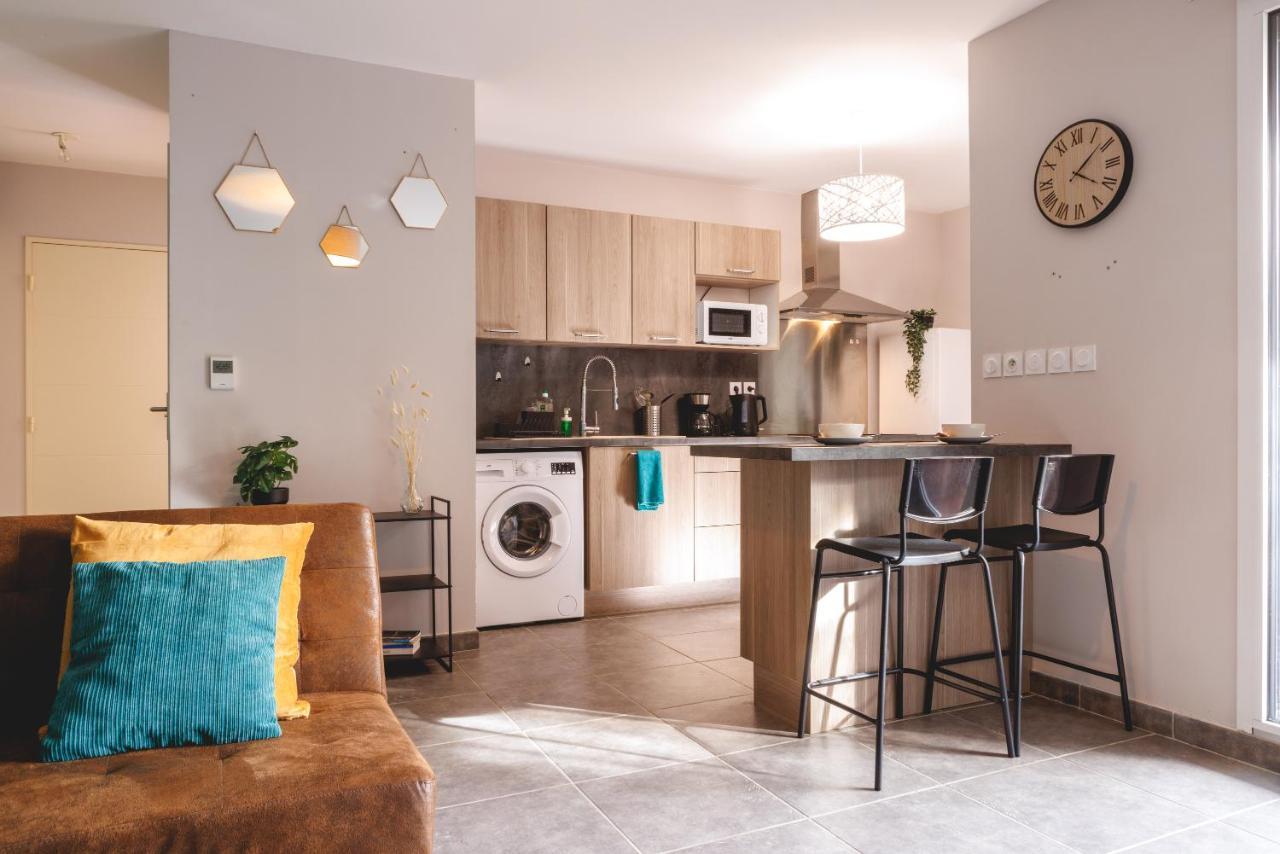 Superbe Appartement Terrasse Rdc - New Location Бур-ен-Брес Екстериор снимка