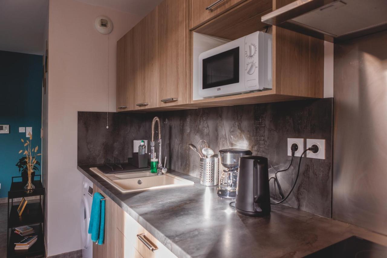 Superbe Appartement Terrasse Rdc - New Location Бур-ен-Брес Екстериор снимка
